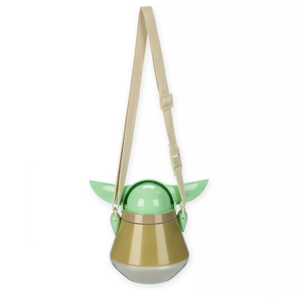 Grogu Travel Mug With Strap- Star Wars-Mandalorian NEW - Picture 4 of 7